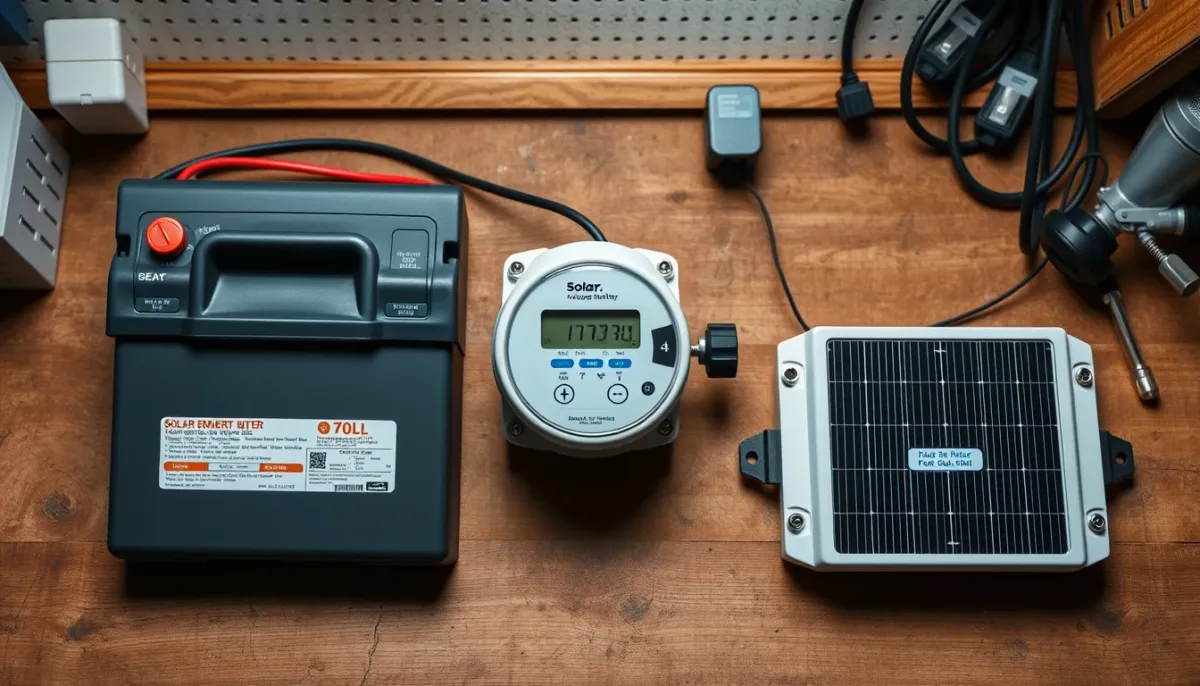 Comparatif visuel entre batterie solaire, compteur de revente et routeur solaire